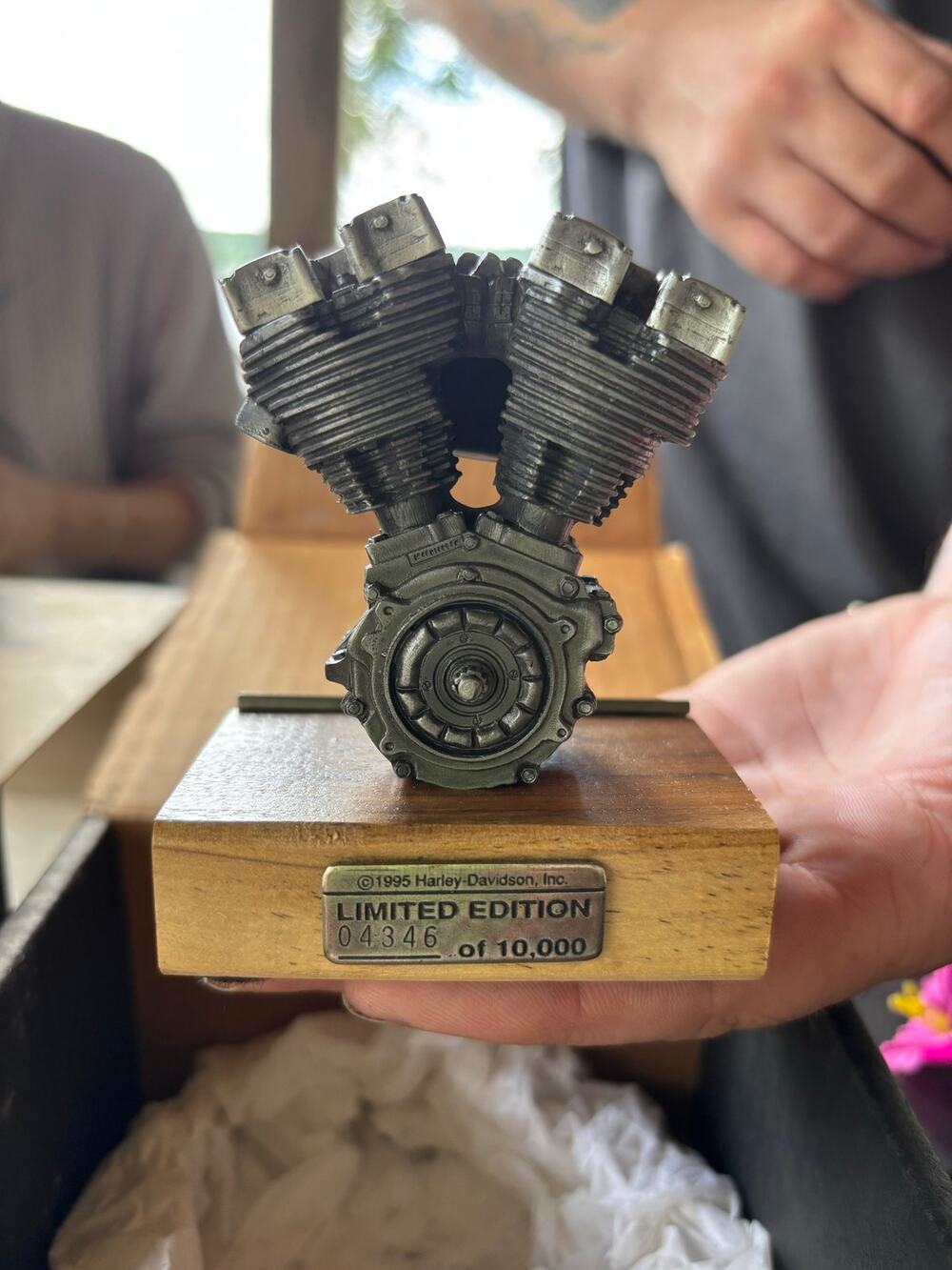 Harley Davidson Collectible Shovelhead Engine Replica
